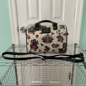Loungefly Crossbody Guardians of the Galaxy tattoo flash bag